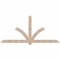 Ekena Millwork Redmond Smooth Timber Gable Bracket, Douglas Fir, 108"W x 49"H x 1 1/2"D x 5 1/2"F, 11/12 Pitch GBW108X49X0206RED00SDF - alternate 1
